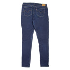 LEVI'S 711 BIG E Womens Jeans Blue Slim Skinny W32 L31