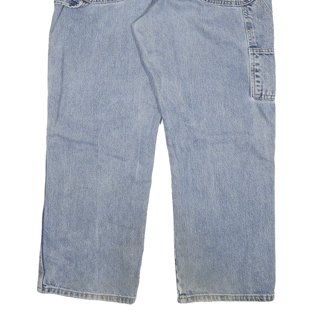 DICKIES Mens Jeans Blue Relaxed Straight Denim Medium W34 L34 Workwear