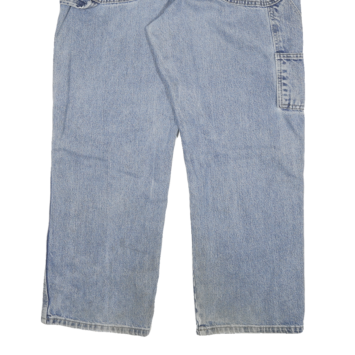 DICKIES Mens Jeans Blue Relaxed Straight Denim Medium W34 L34 Workwear