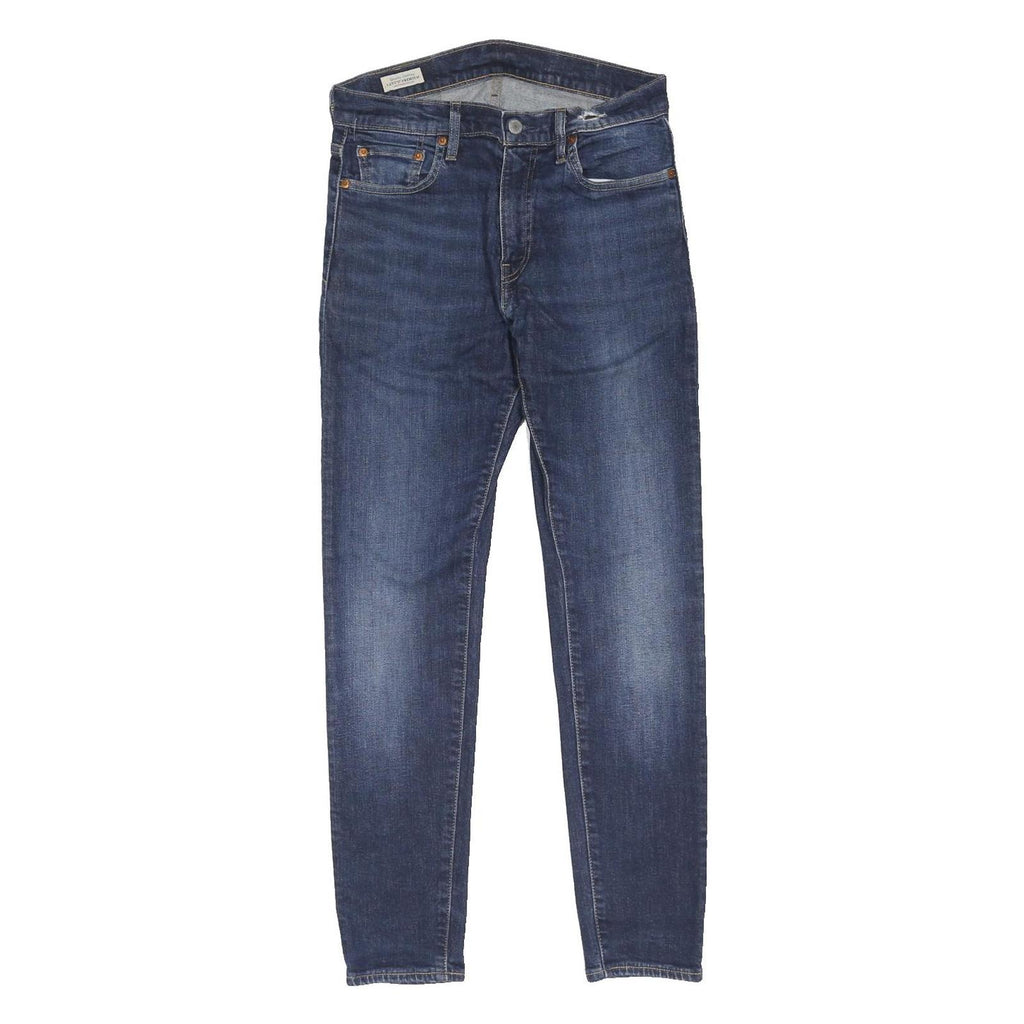 LEVI'S 512 Big E Mens Jeans Blue Regular Skinny Denim W30 L31 Classic Button Fly