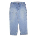 CARHARTT Mens Regular Fit Light Blue Denim Jeans W40 L32 Workwear Cotton Blend