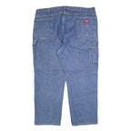 DICKIES Mens Regular Fit Blue Denim Jeans W36 L30 Workwear Carpenter Style