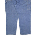 DICKIES Mens Regular Fit Blue Denim Jeans W36 L30 Workwear Carpenter Style