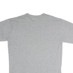 RUSSELL ATHLETIC Mens Grey Red Indiana Graphic T-Shirt L Short Sleeve Crew Neck