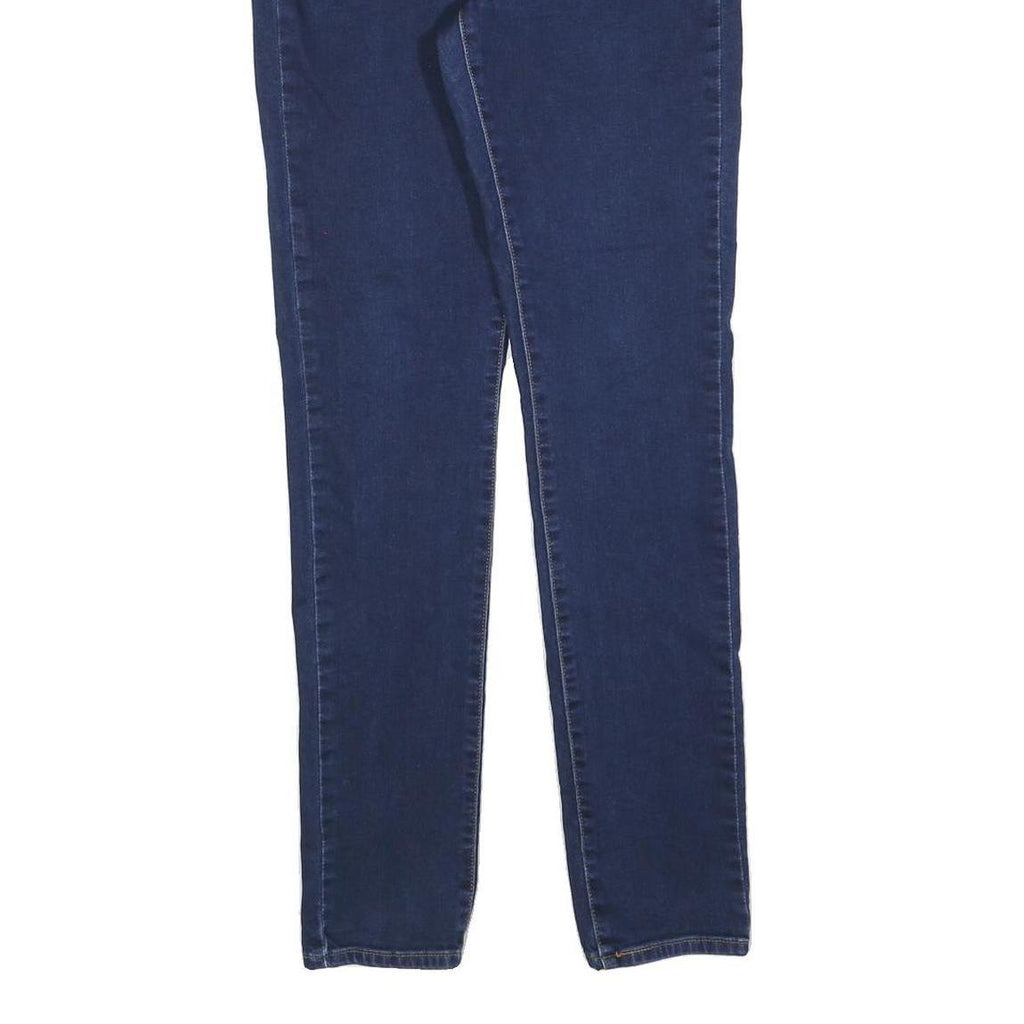 LEVI'S Womens Slim Blue Denim Slim Jeans W30 L32 Classic Cotton Blend Zip