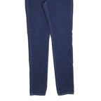 LEVI'S Womens Slim Blue Denim Slim Jeans W30 L32 Classic Cotton Blend Zip