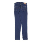 LEVI'S Womens Slim Blue Denim Slim Jeans W30 L32 Classic Cotton Blend Zip
