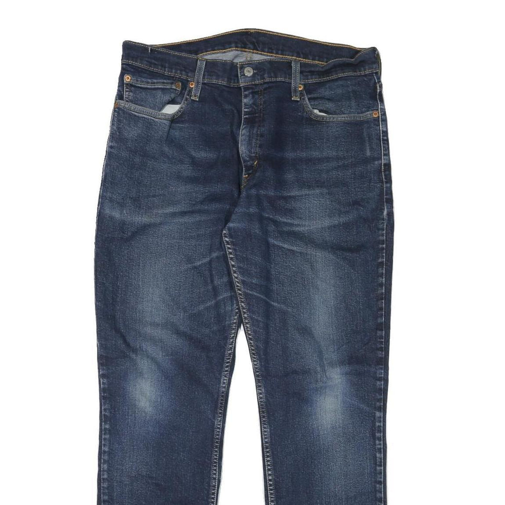 LEVI'S Mens Jeans Blue Regular Straight Denim Medium W34 L31 Classic Zip Cotton