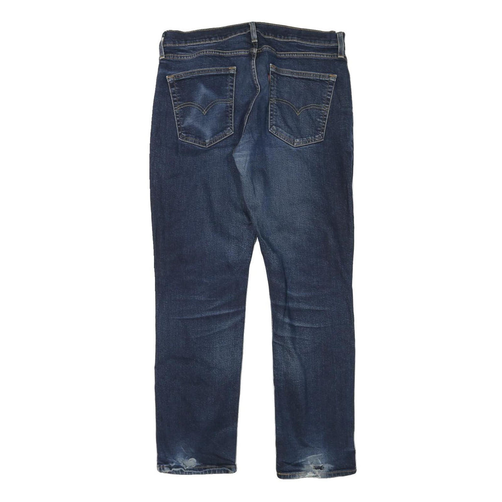 LEVI'S Mens Jeans Blue Regular Straight Denim Medium W34 L31 Classic Zip Cotton