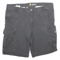 CARHARTT Mens Shorts Grey Cargo Relaxed Fit XL W40 Workwear Pocketed