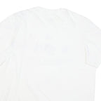 ADIDAS Mens White Sacramento State Volleyball Graphic T-Shirt XL Crew Neck Short