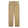 LEVI'S 514 Mens Trousers Beige Slim Straight W29 L32