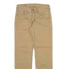 LEVI'S 514 Mens Trousers Beige Slim Straight W29 L32