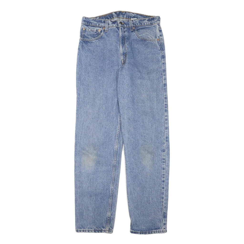 LEVI'S Mens Regular Fit Blue Denim Jeans W30 L31 Classic Zip Closure
