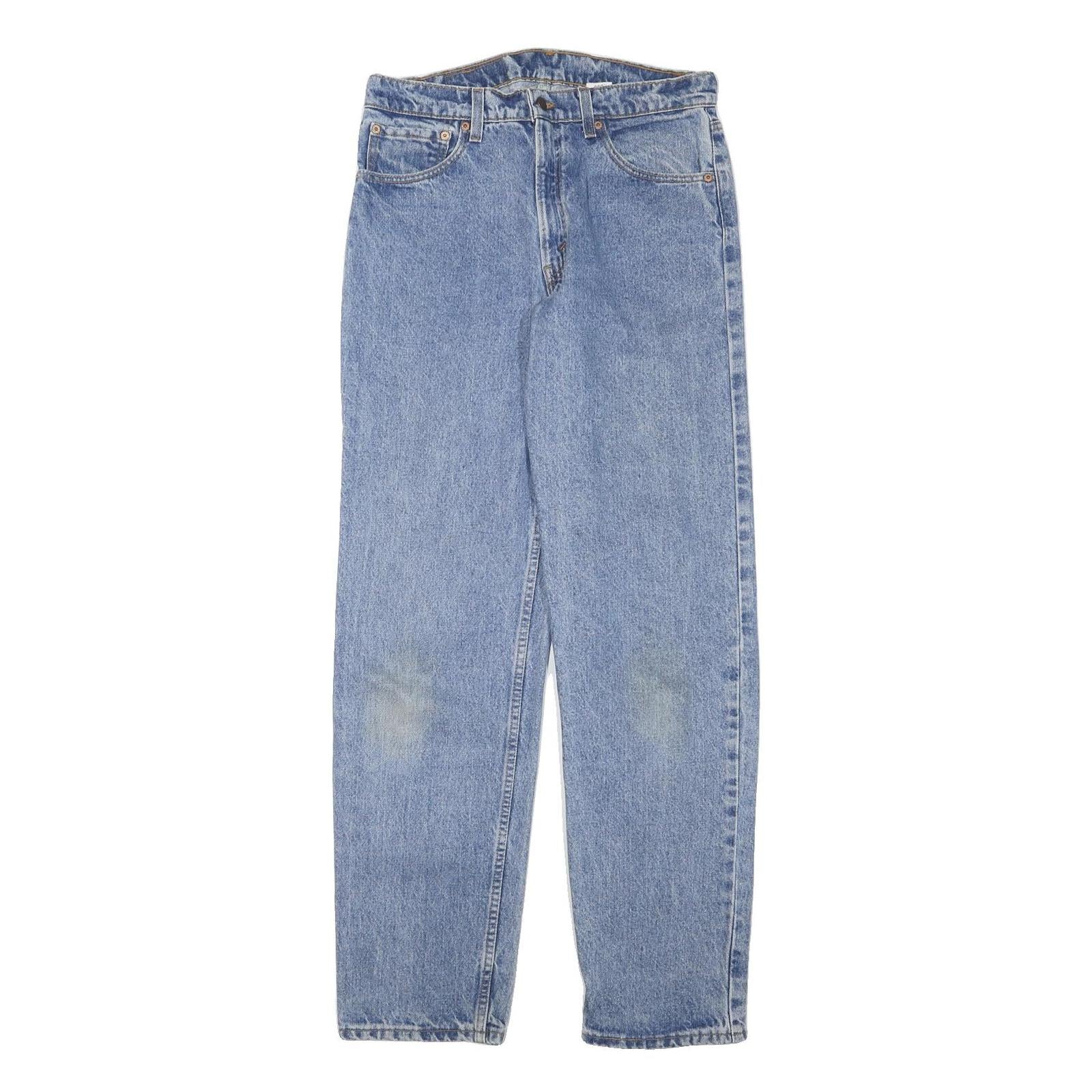 LEVI'S Mens Regular Fit Blue Denim Jeans W30 L31 Classic Zip Closure