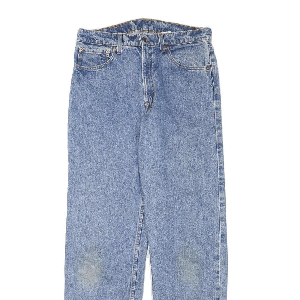 LEVI'S Mens Regular Fit Blue Denim Jeans W30 L31 Classic Zip Closure
