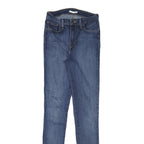 LEVI'S 721 Womens Jeans Blue Slim Skinny Denim Medium W24 L32 Stretch Cotton