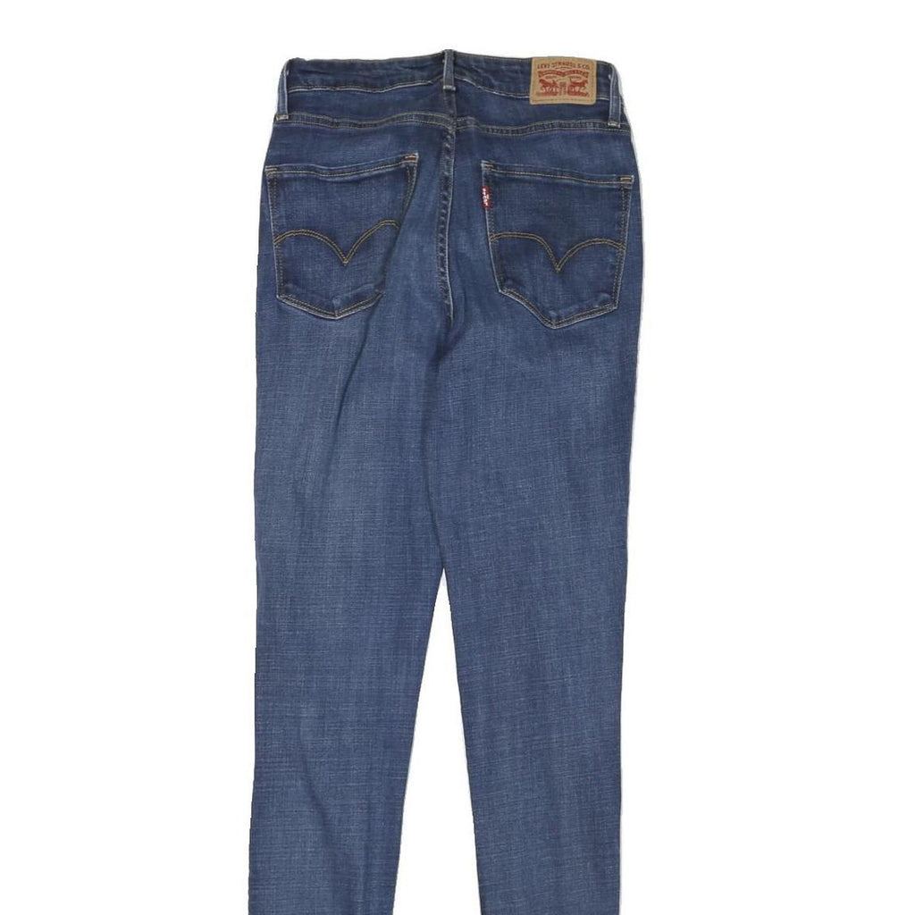 LEVI'S 721 Womens Jeans Blue Slim Skinny Denim Medium W24 L32 Stretch Cotton