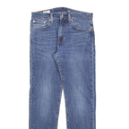 LEVI'S 502 Big E Mens Jeans Blue Slim Slim Cotton Blend W29 L32 Authentic
