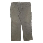 DICKIES Mens Cotton Blend Relaxed Workwear Trousers W40 L30 Utility Zip