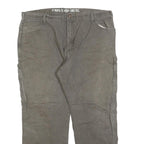 DICKIES Mens Cotton Blend Relaxed Workwear Trousers W40 L30 Utility Zip