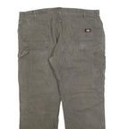 DICKIES Mens Cotton Blend Relaxed Workwear Trousers W40 L30 Utility Zip