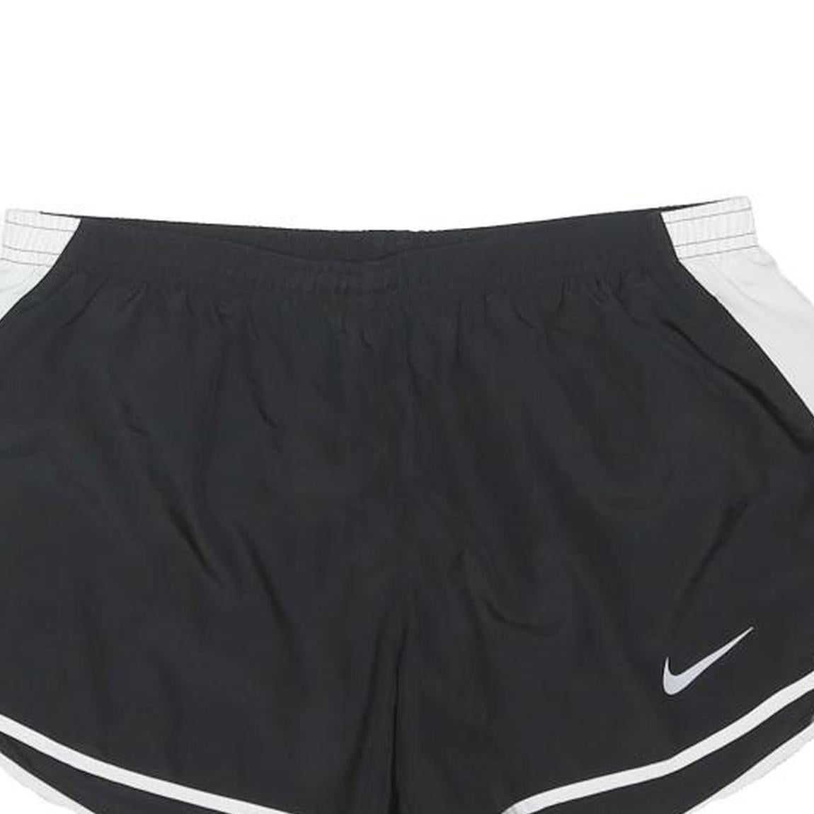 NIKE Womens Black Sports Running Casual Shorts M W30 Lightweight Comfort