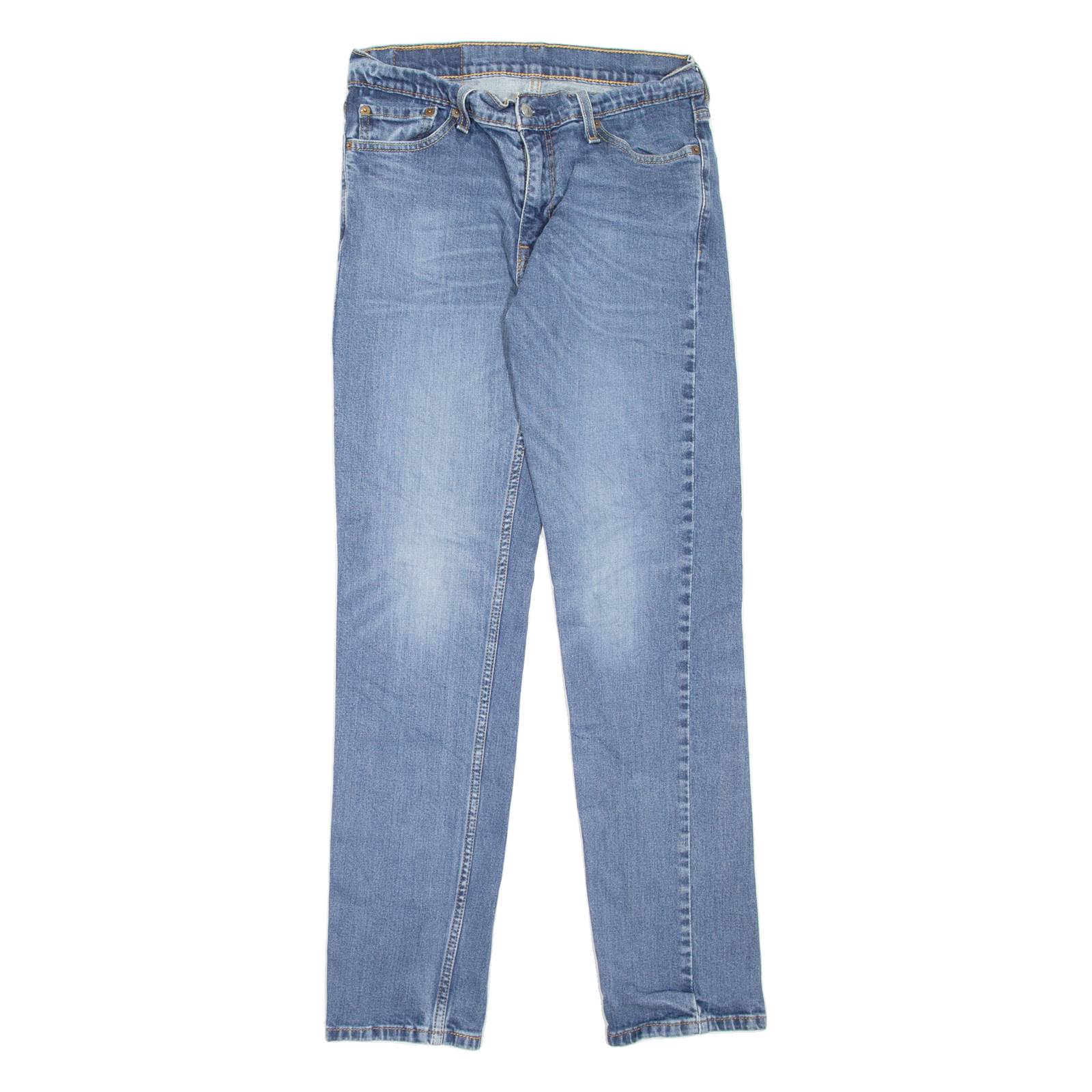 LEVI'S 511 Jeans Mens Blue Slim Straight Stone Wash W30 L32
