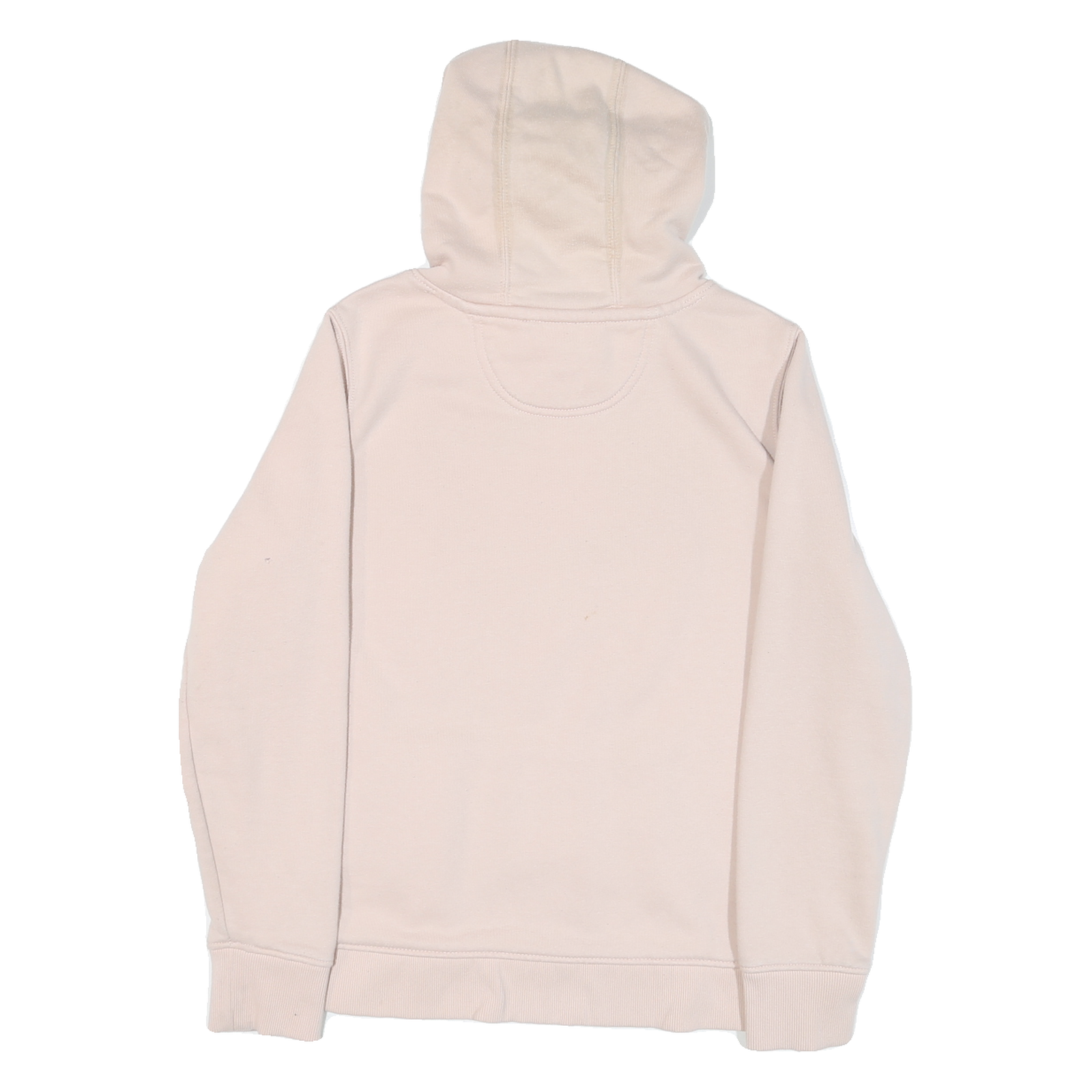 CARHARTT Womens Beige Pullover Hoodie L Cotton Blend Casual Sweatshirt