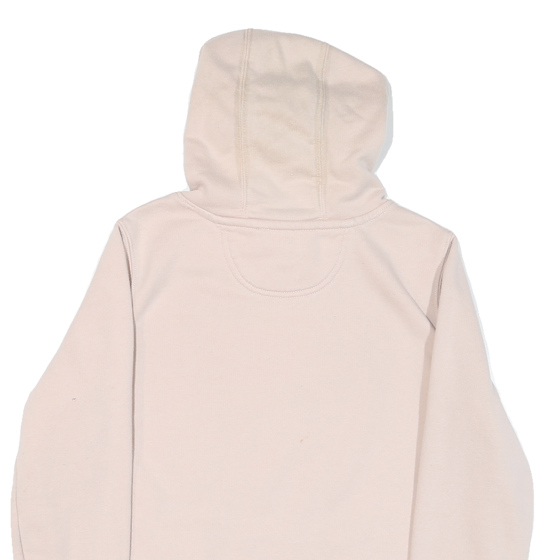 CARHARTT Womens Beige Pullover Hoodie L Cotton Blend Casual Sweatshirt