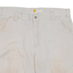 CARHARTT Mens Workwear Shorts Beige XL W38
