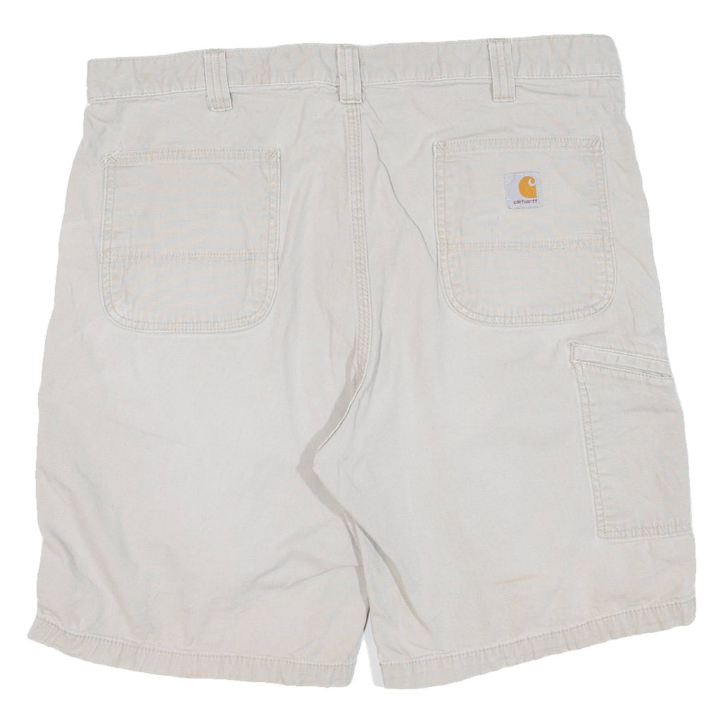 CARHARTT Mens Workwear Shorts Beige XL W38