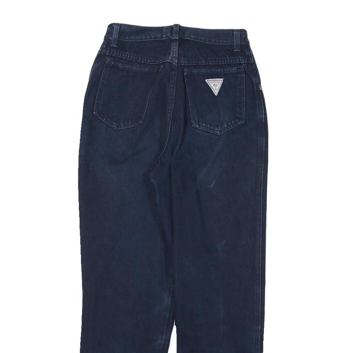 PALMETTOS Womens Jeans Blue Slim Straight Denim W24 L26 Button Closure Stylish