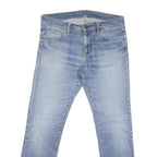 CARHARTT Mens Jeans Blue Regular Straight Denim Medium W33 L29 Classic Zip