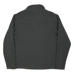 THE NORTH FACE Mens Black Pullover Plain 1/4 Zip Cotton Blend Jumper M