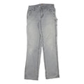 CARHARTT Womens Cotton Blend Grey Regular Straight Trousers W28 L33 Workwear