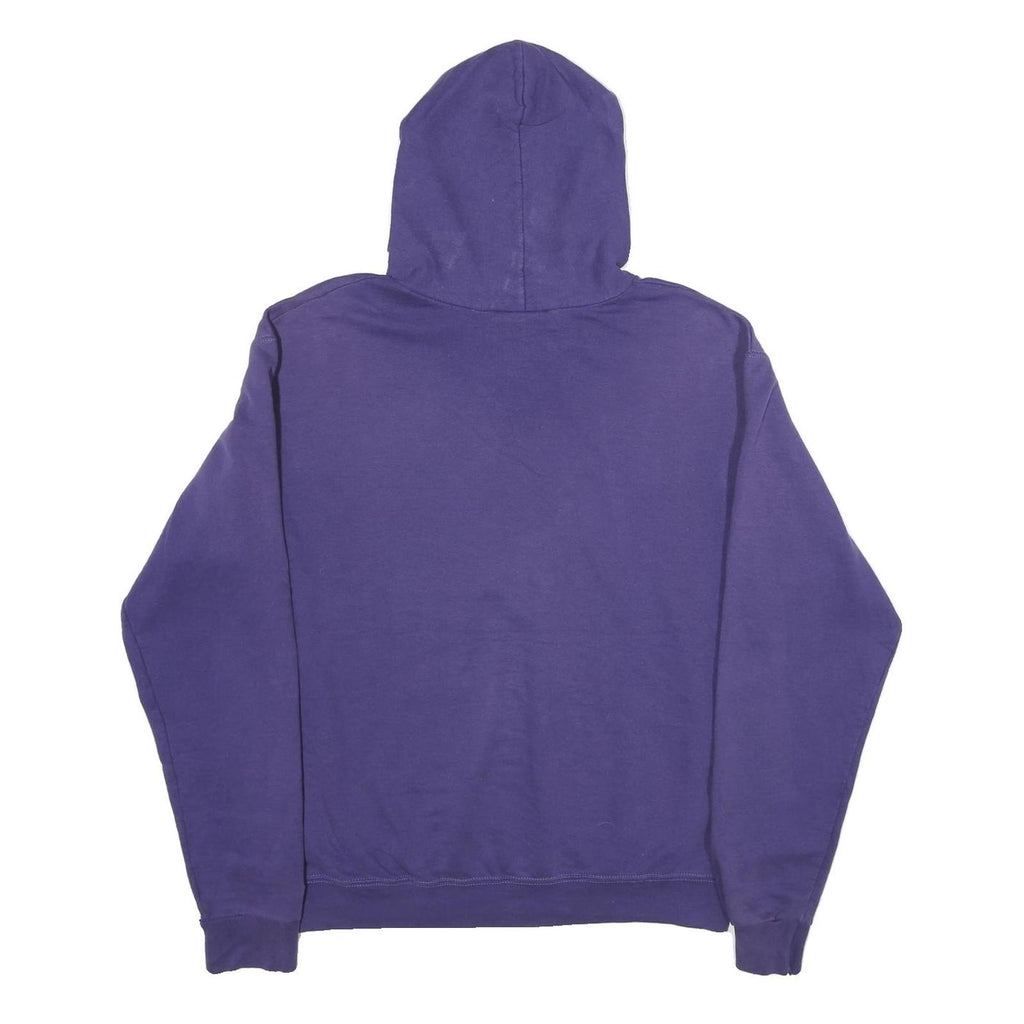 CHAMPION Mens Purple University Of Portland Pilots Pullover Hoodie L