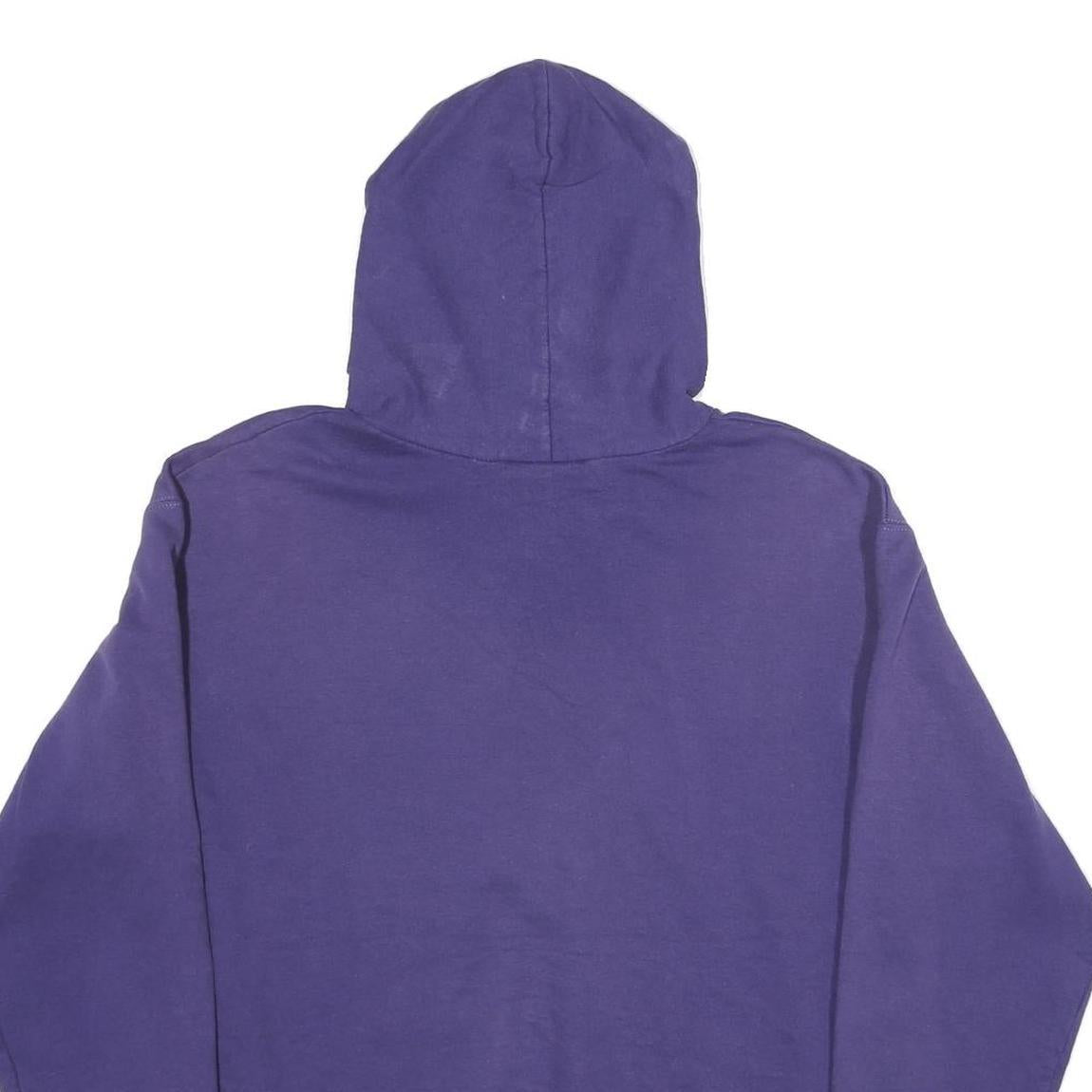 CHAMPION Mens Purple University Of Portland Pilots Pullover Hoodie L