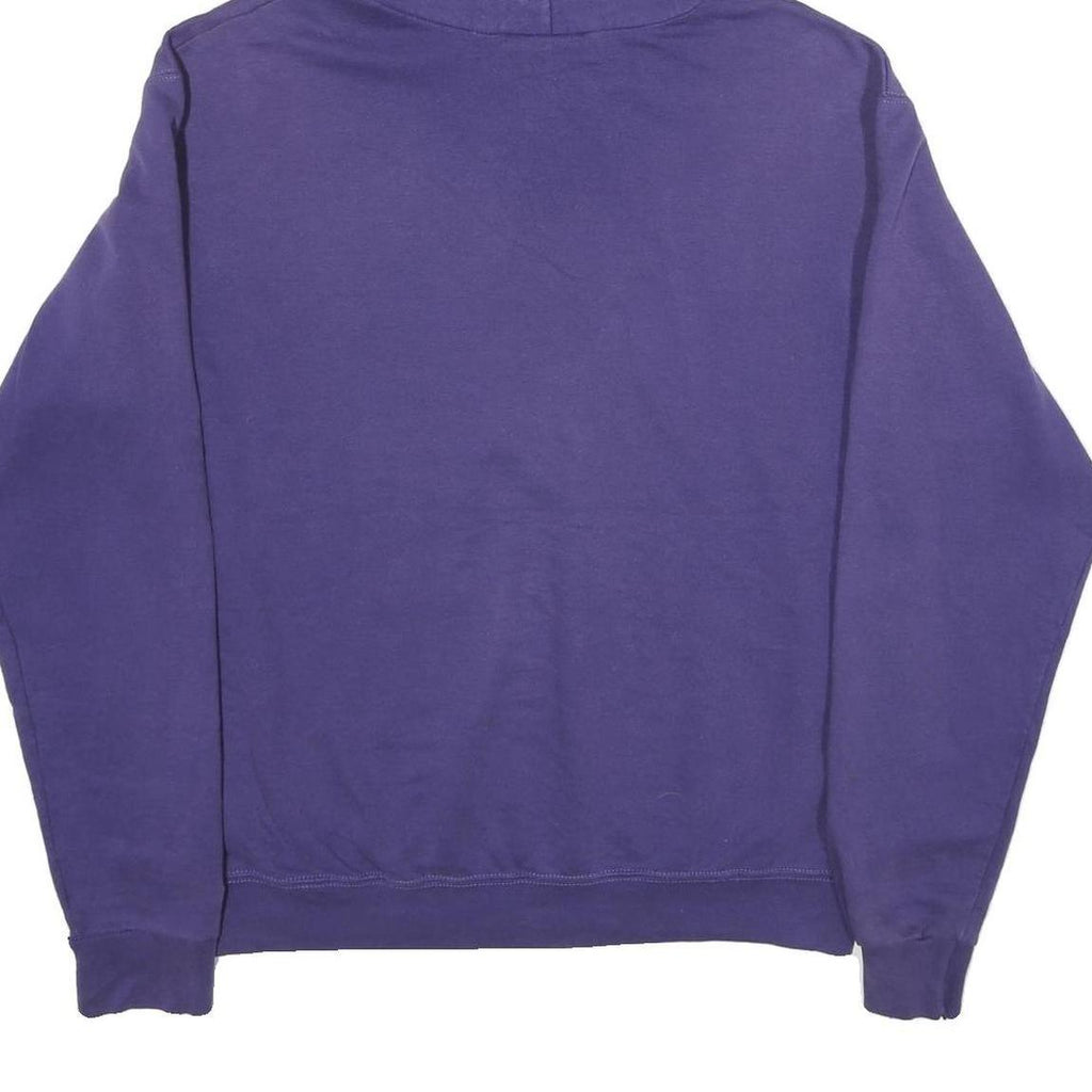 CHAMPION Mens Purple University Of Portland Pilots Pullover Hoodie L