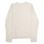 CHAPS Mens Jumper Beige Crew Neck Tight Knit M