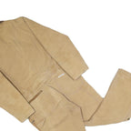 WALLS Mens Beige Relaxed Cotton Blend Dungarees M W36 L27 Workwear Zippered