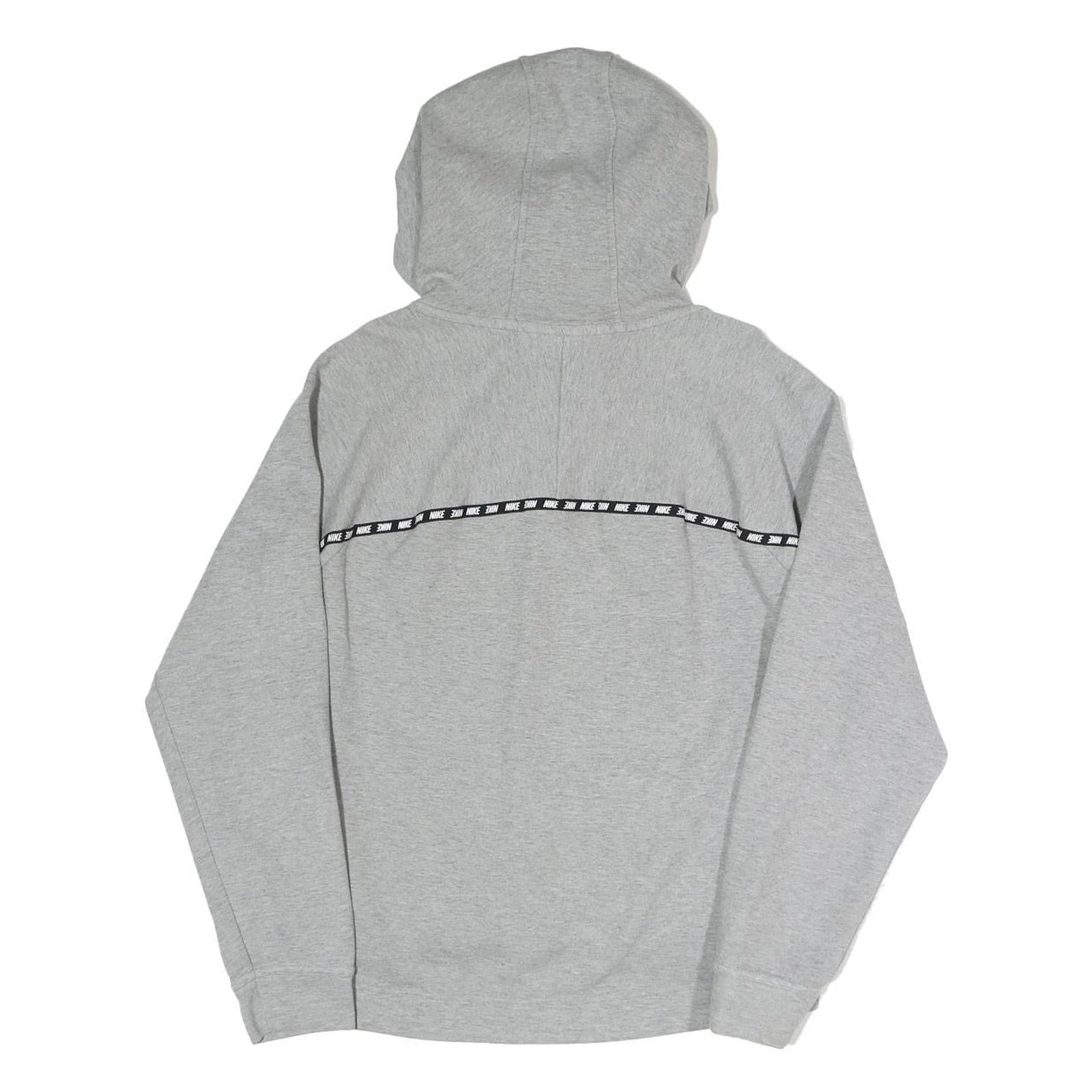 NIKE Womens Grey Hoodie S Cotton Blend Casual Sports Sweatshirt