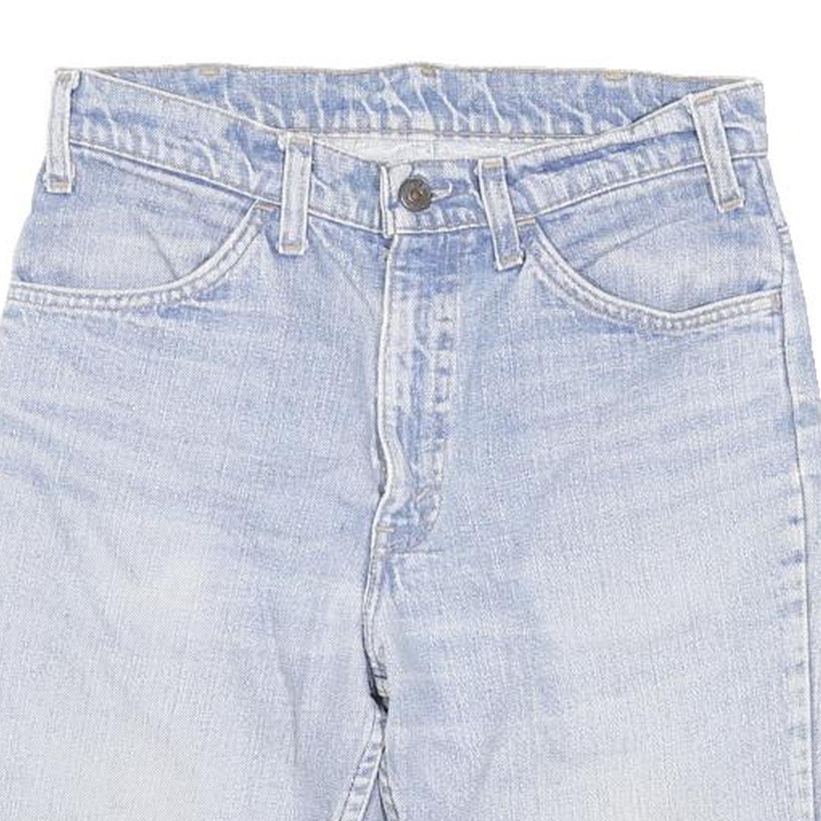 LEVI'S Mens Cotton Blend Blue Denim Casual Shorts S W28 Relaxed Fit