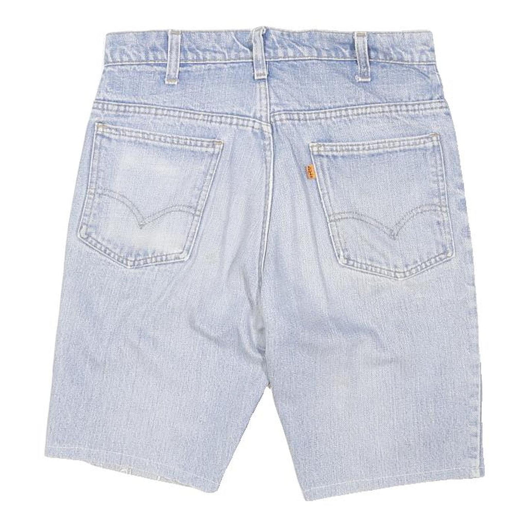 LEVI'S Mens Cotton Blend Blue Denim Casual Shorts S W28 Relaxed Fit
