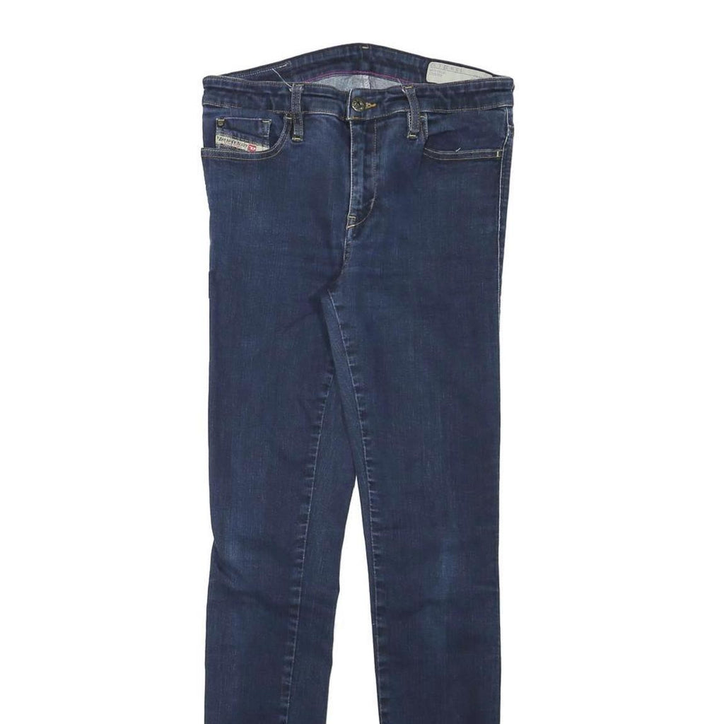 DIESEL Womens Jeans Blue Slim Skinny Denim Medium W27 L30 Stretch Zip Fastening