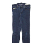 DIESEL Womens Jeans Blue Slim Skinny Denim Medium W27 L30 Stretch Zip Fastening