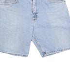 WRANGLER Mens Denim Blue Shorts L W34 Classic Fit Casual Cotton Blend