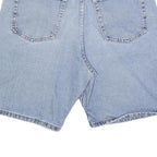 WRANGLER Mens Denim Blue Shorts L W34 Classic Fit Casual Cotton Blend