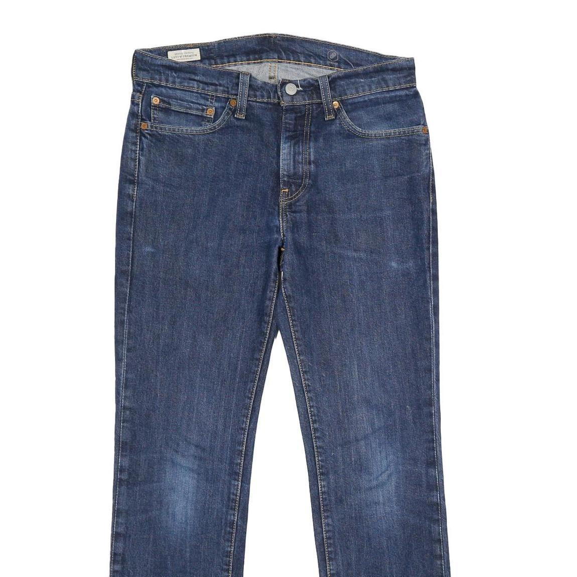 LEVI'S 511 Big E Mens Jeans Blue Slim Skinny Denim Medium W31 L32 Authentic