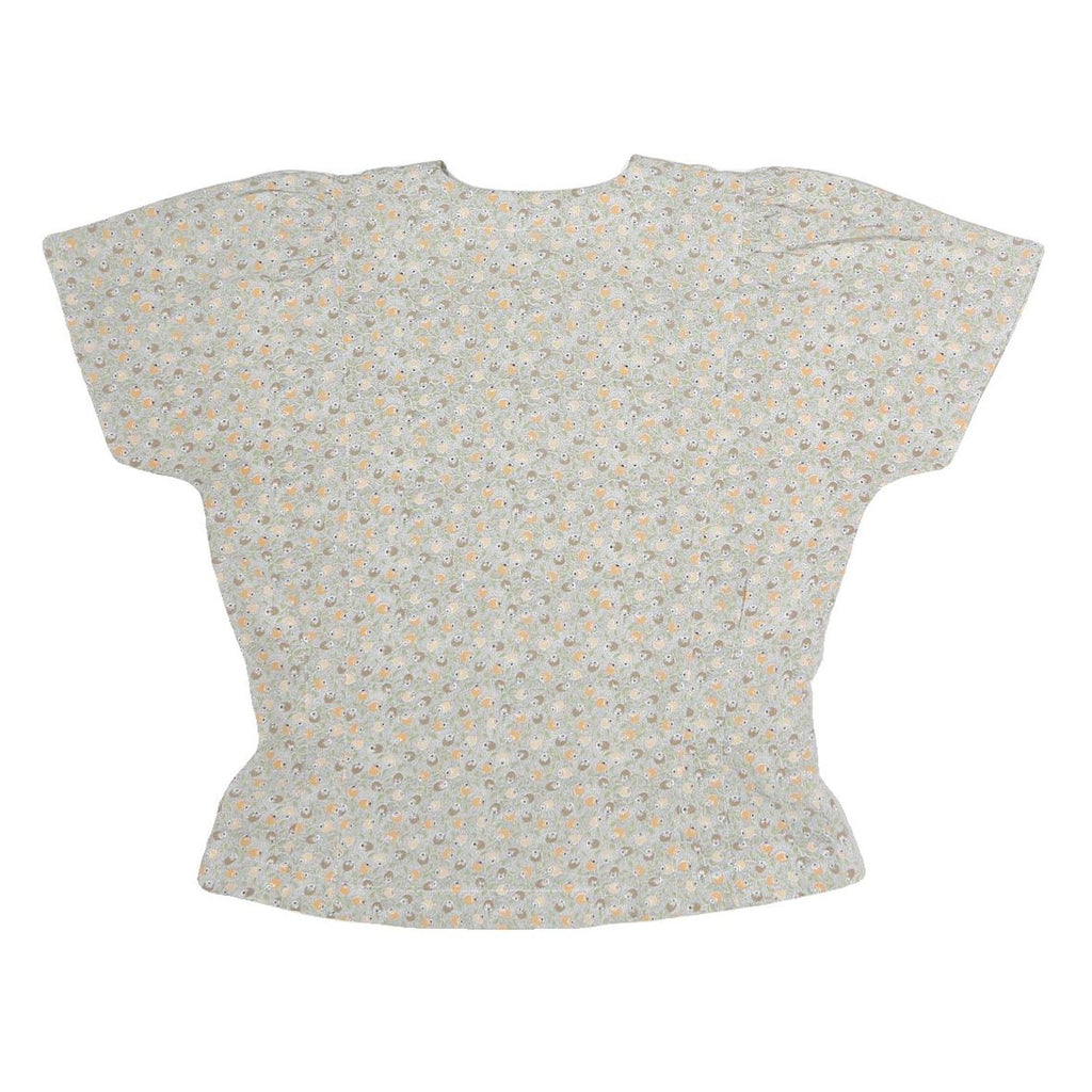 MAYERLINE Womens Grey Printed Short Sleeve Round Neck Top M Lightweight